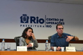 Coletiva de imprensa para apresentação fases da nova licitação do sistema de ônibus