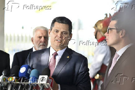 Coletiva Haddad Alcolumbre e Hugo Motta