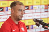 Soccer friendly international - Poland's press conference