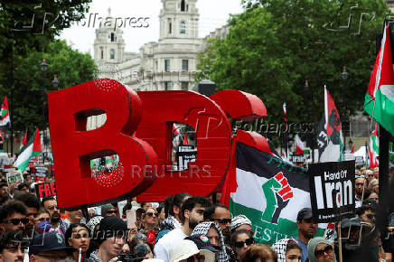 Pro-Palestinian demonstration in London