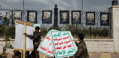 Houthis protest against US, Israel