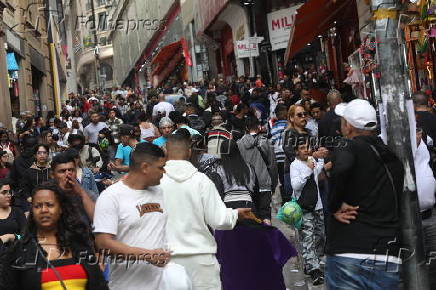 Movimentação na Ladeira Porto geral