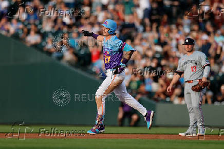 MLB: Minnesota Twins at Colorado Rockies