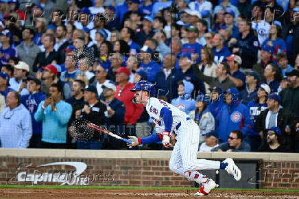 MLB: Playoffs-Milwaukee Brewers at Chicago Cubs