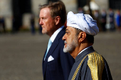 Sultan Haitham bin Tariq Al Said of Oman visits Amsterdam