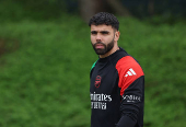 Champions League - Arsenal Training