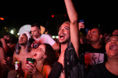 Lady Gaga's open concert at Copacabana beach in Rio de Janeiro