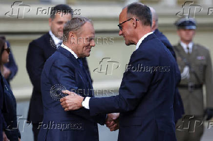 German Chancellor Merz visits Poland