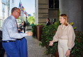 German Chancellor Friedrich Merz visits EU institutions, NATO