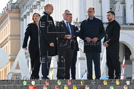 European leaders visit Ukraine
