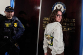 A person is detained at the office of congressman Jerry Nadler by Department of Homeland Security agents at Nadler?s office which is located in the same building as US Immigration Court in New York City