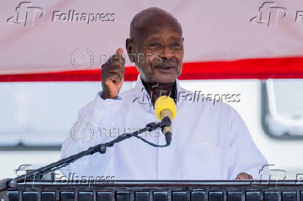Uganda's President Yoweri Museveni delivers the 2025 State of the Nation Address at Kololo Ceremonial Grounds, in Kampala