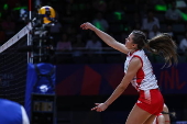 FIVB Volleyball Women's Nations League - Poland vs. Belgium