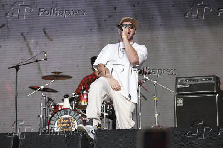 Show da banda marcão britto e thiago castanho, charlie brown jr. No festival best of blues and rock