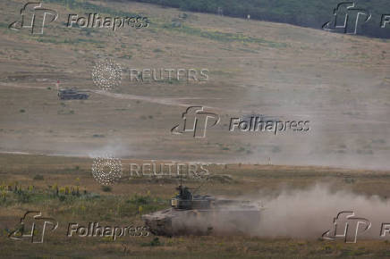 'Saber Guardian 2025' military exercise at the Zero Point military training range