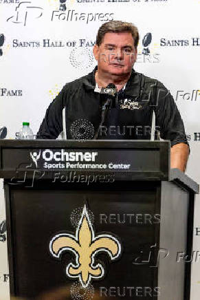NFL: New Orleans Saints Hall of Fame Press Conference