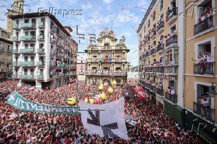 Todo listo para el comienzo de los Sanfermines