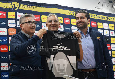 Keylor Navas is presented as the new signing for Pumas UNAM
