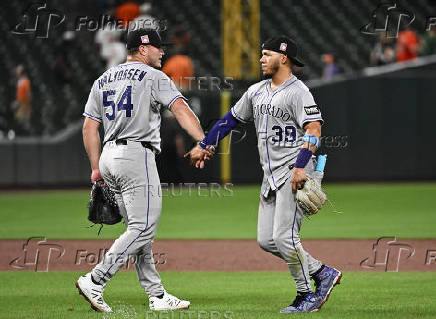 MLB: Colorado Rockies at Baltimore Orioles