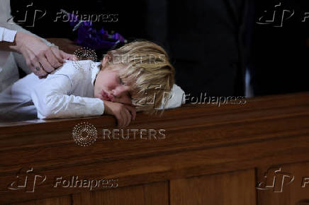 Funeral of Colombian Senator Miguel Uribe Turbay, in Bogota