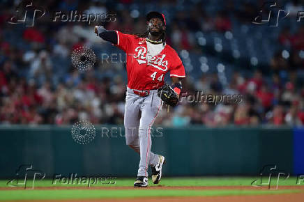 MLB: Cincinnati Reds at Los Angeles Angels
