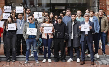 Periodistas de medios internacionales en Colombia rechazan el asesinato de colegas en Gaza