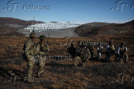 Military drills in Greenland