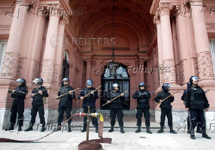 FILE PHOTO: Argentina and the IMF: a troubled history