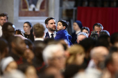 Good Friday Passion of the Lord service in St Peter's Basilica at the Vatican