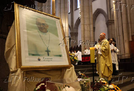 Missa na Sé em homenagem ao papa Francisco