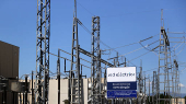 View of electrical sub-station at Spain-France border after blackout, in the village of Santa Llogaia d?Alguema