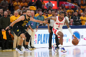 NBA: Playoffs-Houston Rockets at Golden State Warriors