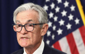 Federal Reserve Chair Jerome Powell speaks at a press conference in Washington