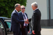 German Chancellor Friedrich Merz visits Lithuania