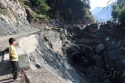 Several people dead in Pakistan-administered Kashmir following storms and landslides