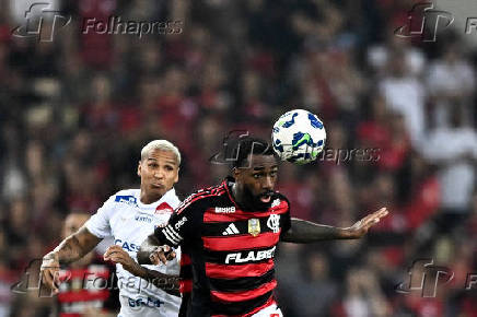 Partida entre Flamengo e Fortaleza válida pelo Campeonato Brasileiro 2025.