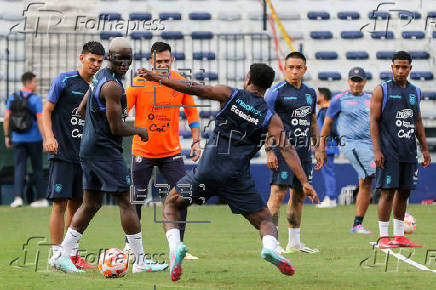 Entrenamiento de selección Ecuador
