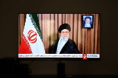 Iran's Supreme Leader Ayatollah Ali Khamenei delivers televised message