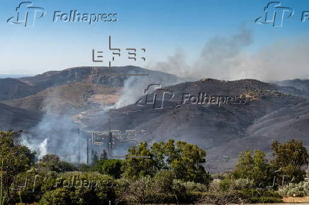 Wildfire continues on Chios Island as evacuations expand