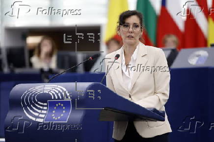 European Parliament session in Strasbourg