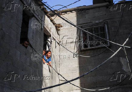 Aftermath of overnight Israeli strikes, in Gaza City