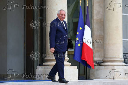 Weekly cabinet meeting at the Elysee Palace in Paris
