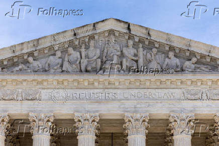 FILE PHOTO: U.S. Supreme Court hears arguments in Trump appeal of Colorado ballot disqualification, in Washington
