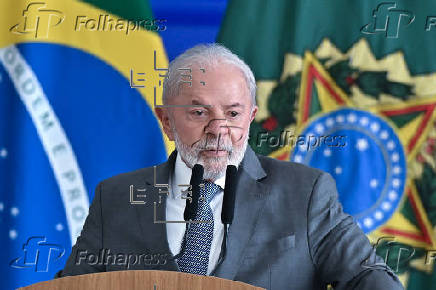 Lula da Silva en la ceremonia del Premio MEC de la Educación en Brasilia