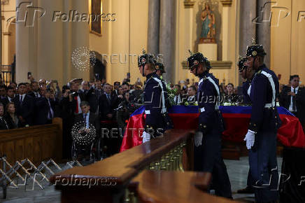 Funeral of Colombian Senator Miguel Uribe Turbay, in Bogota