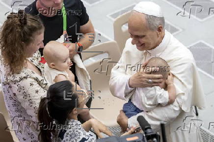 Pope Leo XIV holds weekly general audience in Vatican City