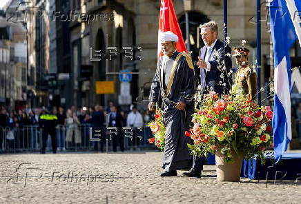 Omani sultan on state visit to The Netherlands