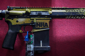 The National Rifle Association annual meeting in Atlanta, Georgia