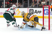 NHL: Stanley Cup Playoffs-Minnesota Wild at Vegas Golden Knights