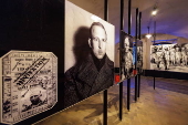 Citizens take part in the 'Heroes of the Resistance' reading marathon at Breendonk Fort